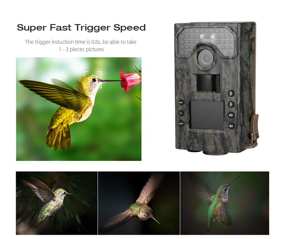 BL280A 1080P HD Infrared Digital Trail Hunting Camera Wildlife Scouting Device BL280A 1080P HD Infrared Digital Trail Hunting Camera Wildlife Scouting Device