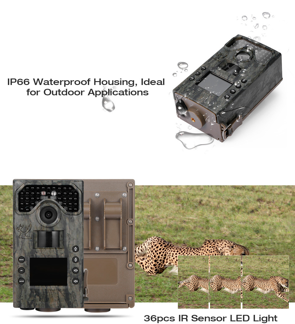 BL280A 1080P HD Infrared Digital Trail Hunting Camera Wildlife Scouting Device BL280A 1080P HD Infrared Digital Trail Hunting Camera Wildlife Scouting Device