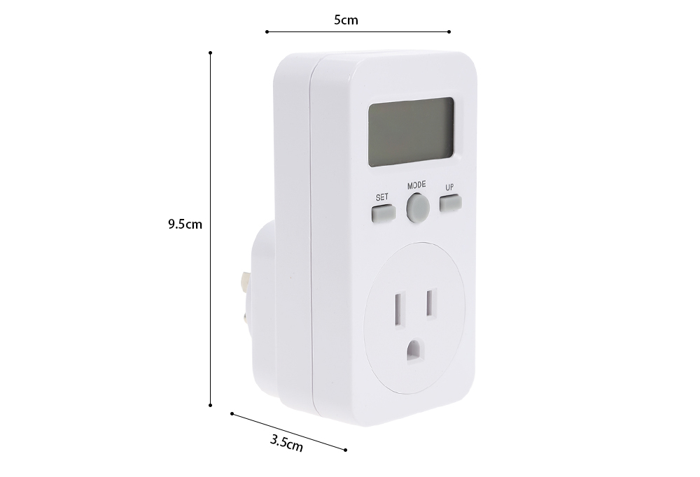 Digital Smart Plug Energy Power Electricity Usage Monitor