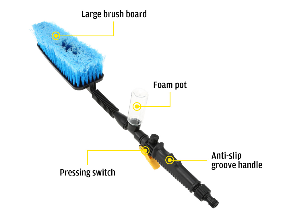 Car Cleaning Wash Brush Auto Exterior Practical Long Handle Car Cleaning Wash Brush Auto Exterior Practical Long Handle