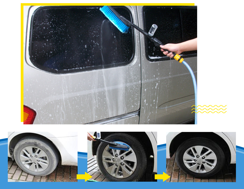 Car Cleaning Wash Brush Auto Exterior Practical Long Handle Car Cleaning Wash Brush Auto Exterior Practical Long Handle