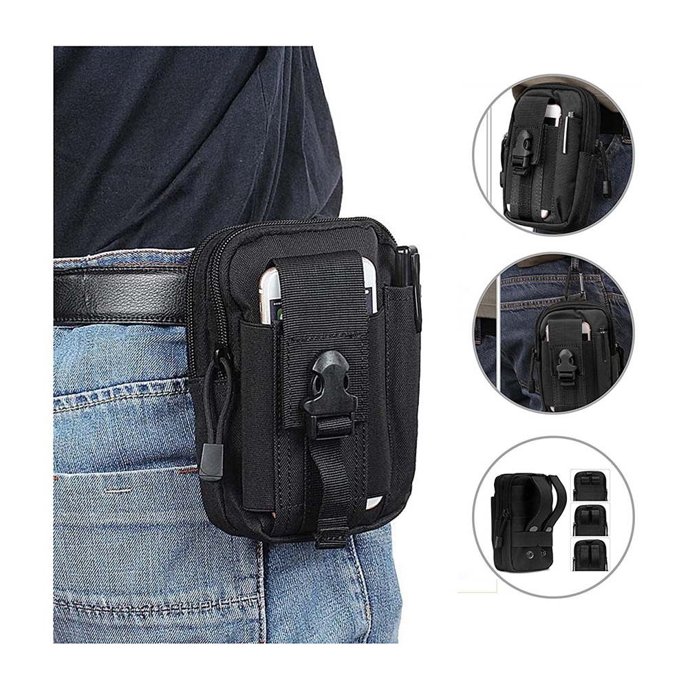 Multipurpose Tactical Cover Smartphone Holster EDC Security Pack Carry Case Pouch Belt Money Pocket Multipurpose Tactical Cover Smartphone Holster EDC Security Pack Carry Case Pouch Belt Money Pocket