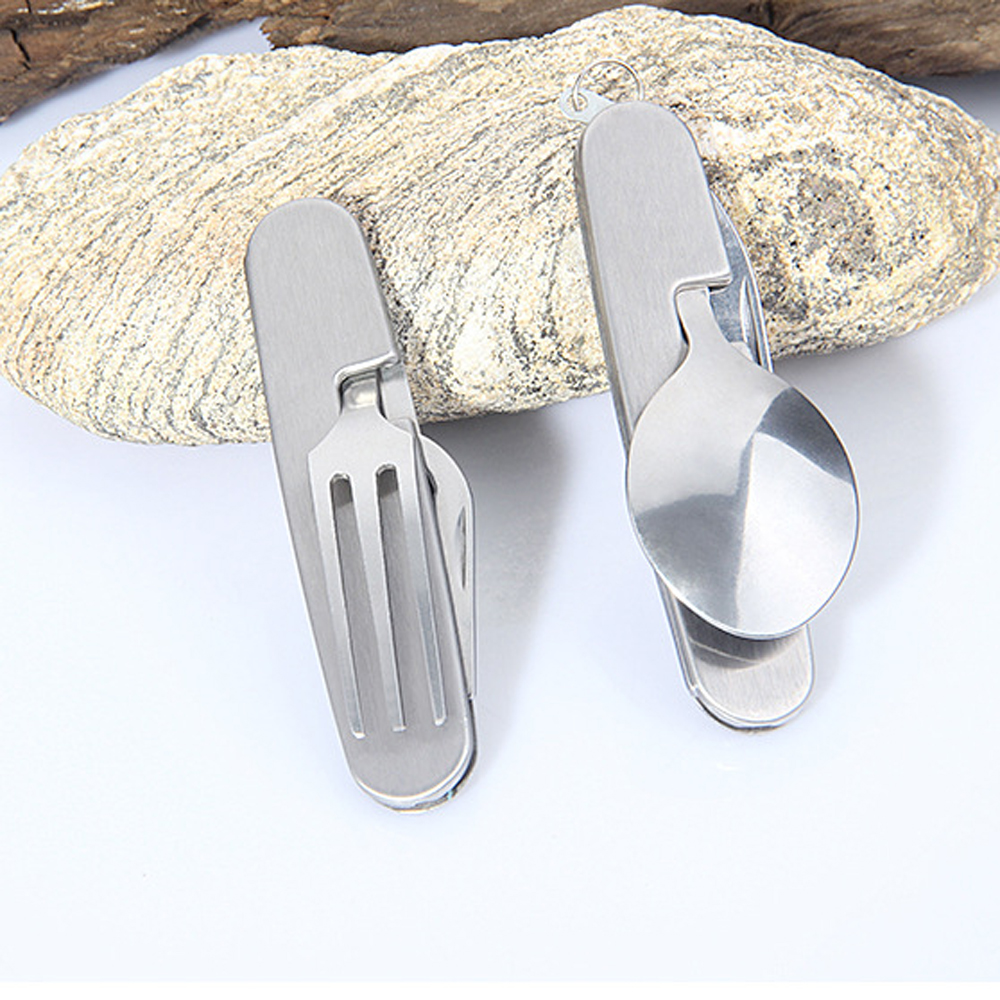 Multifunctional Outdoor Travel Bag Folding Camping Cutlery And Fork Four In One Multifunctional Outdoor Travel Bag Folding Camping Cutlery And Fork Four In One