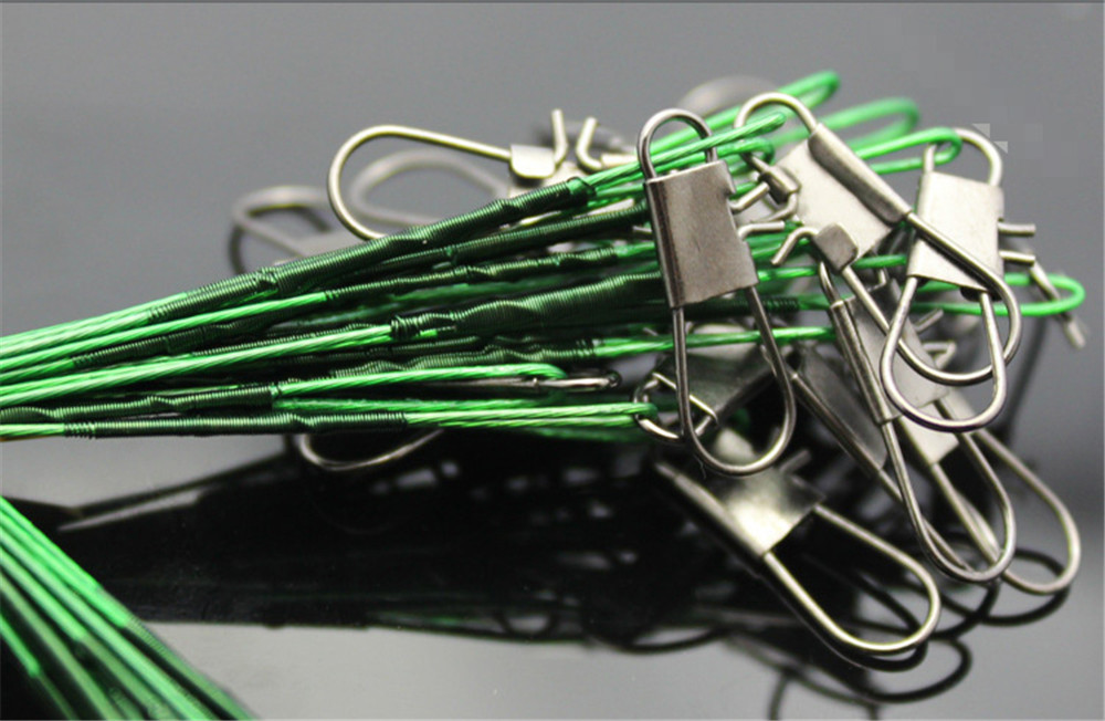 Fishing Lead Line Leader Wire Stainless Steel Rolling Swivels Fishing Lead Line Leader Wire Stainless Steel Rolling Swivels
