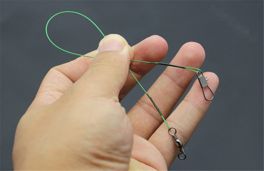 Fishing Lead Line Leader Wire Stainless Steel Rolling Swivels Fishing Lead Line Leader Wire Stainless Steel Rolling Swivels
