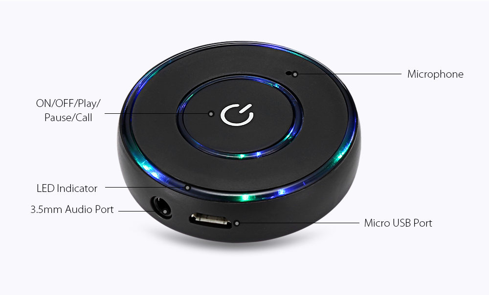 D01 - BT Bluetooth 4.2 Mini Car Receiver Hands-free Call Wireless Audio Adapter Music Streaming D01 - BT Bluetooth 4.2 Mini Car Receiver Hands-free Call Wireless Audio Adapter Music Streaming