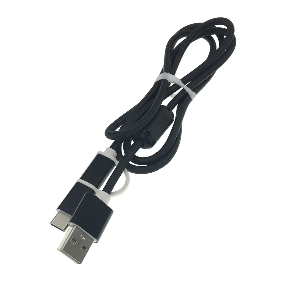 Cwxuan 2-in-1 USB 3.1 Type C / Micro USB to USB 2.0 Data Sync / Charging Cable