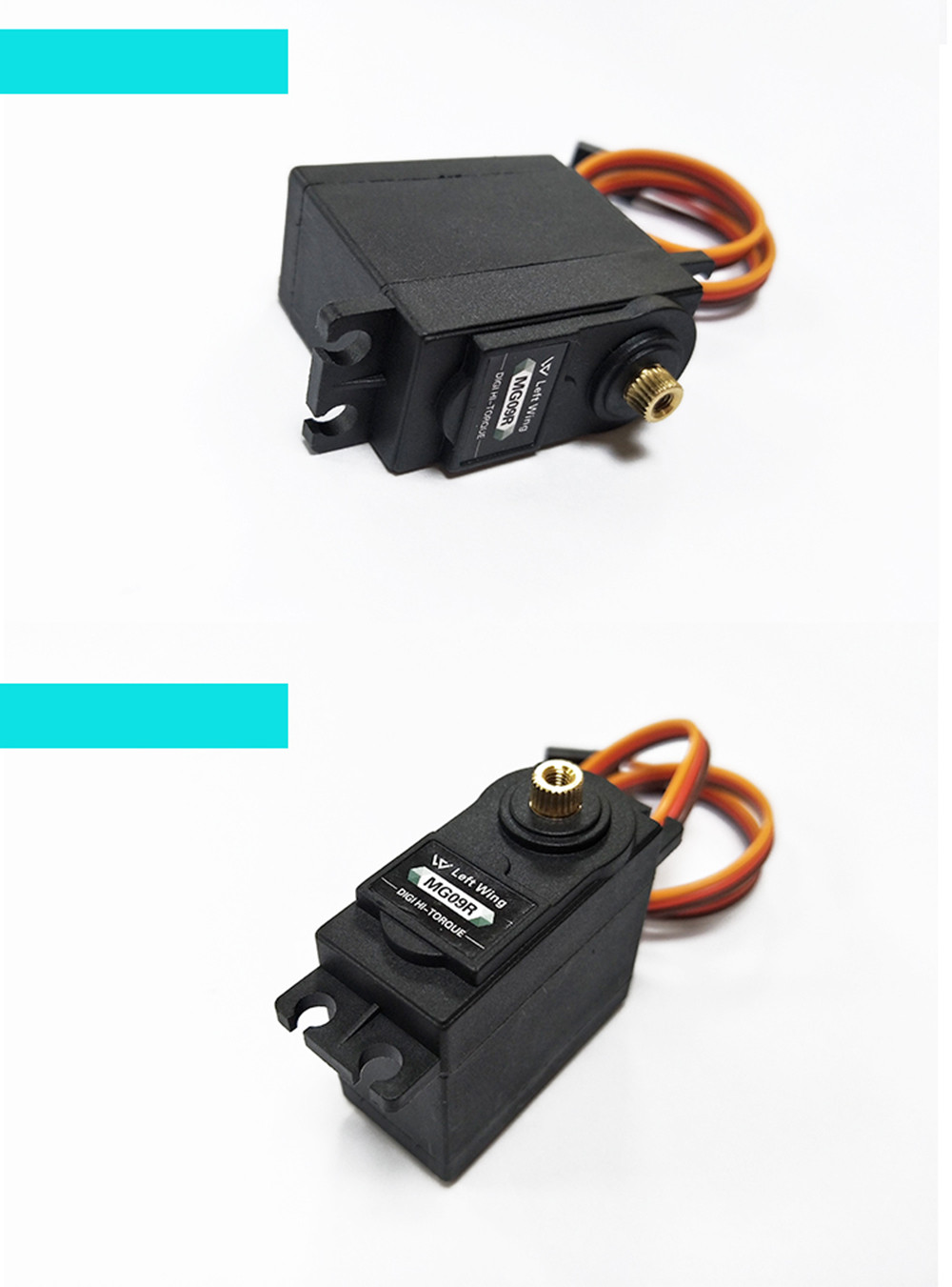 1PCS MG09R 360 degree High Torque Metal Gear RC Servo Motor Helicopter Car Boat 13KG 1PCS MG09R 360 degree High Torque Metal Gear RC Servo Motor Helicopter Car Boat 13KG