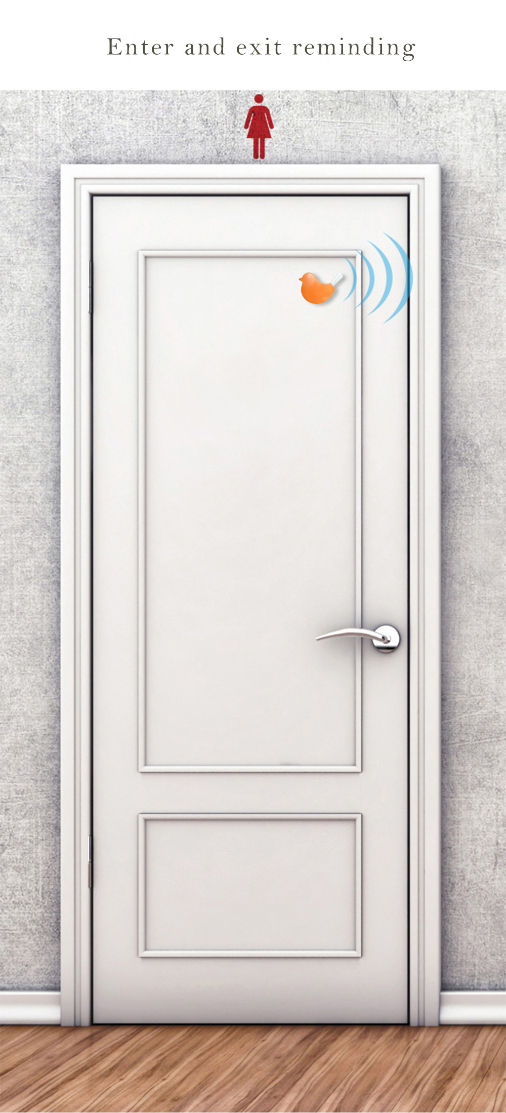 Creative Cuckoo Shape Doorbell Home Decoration Creative Cuckoo Shape Doorbell Home Decoration