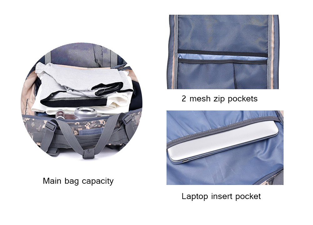 Free Knight 9252 Military Tactical Backpack Assault Pack Army Bag with US Flag Patch Free Knight 9252 Military Tactical Backpack Assault Pack Army Bag with US Flag Patch