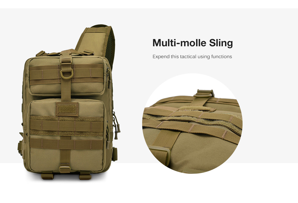 Free Knight FK9258 Tactical Sling Bag Military Rover Shoulder Backpack Molle Assault Range Free Knight FK9258 Tactical Sling Bag Military Rover Shoulder Backpack Molle Assault Range