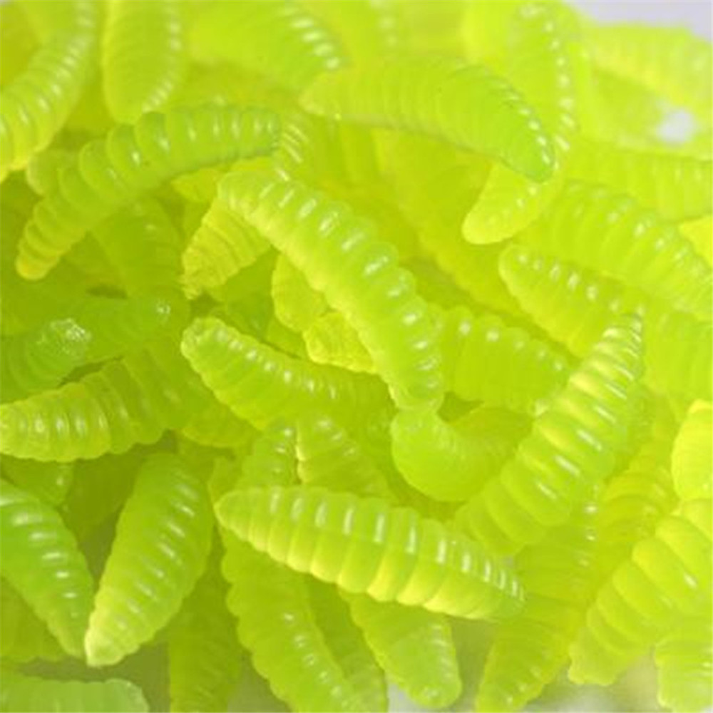 2.5CM 0.3g Maggot Soft Baits Smell Worms Glow Shrimps Fishing Lures 20PCS 2.5CM 0.3g Maggot Soft Baits Smell Worms Glow Shrimps Fishing Lures 20PCS