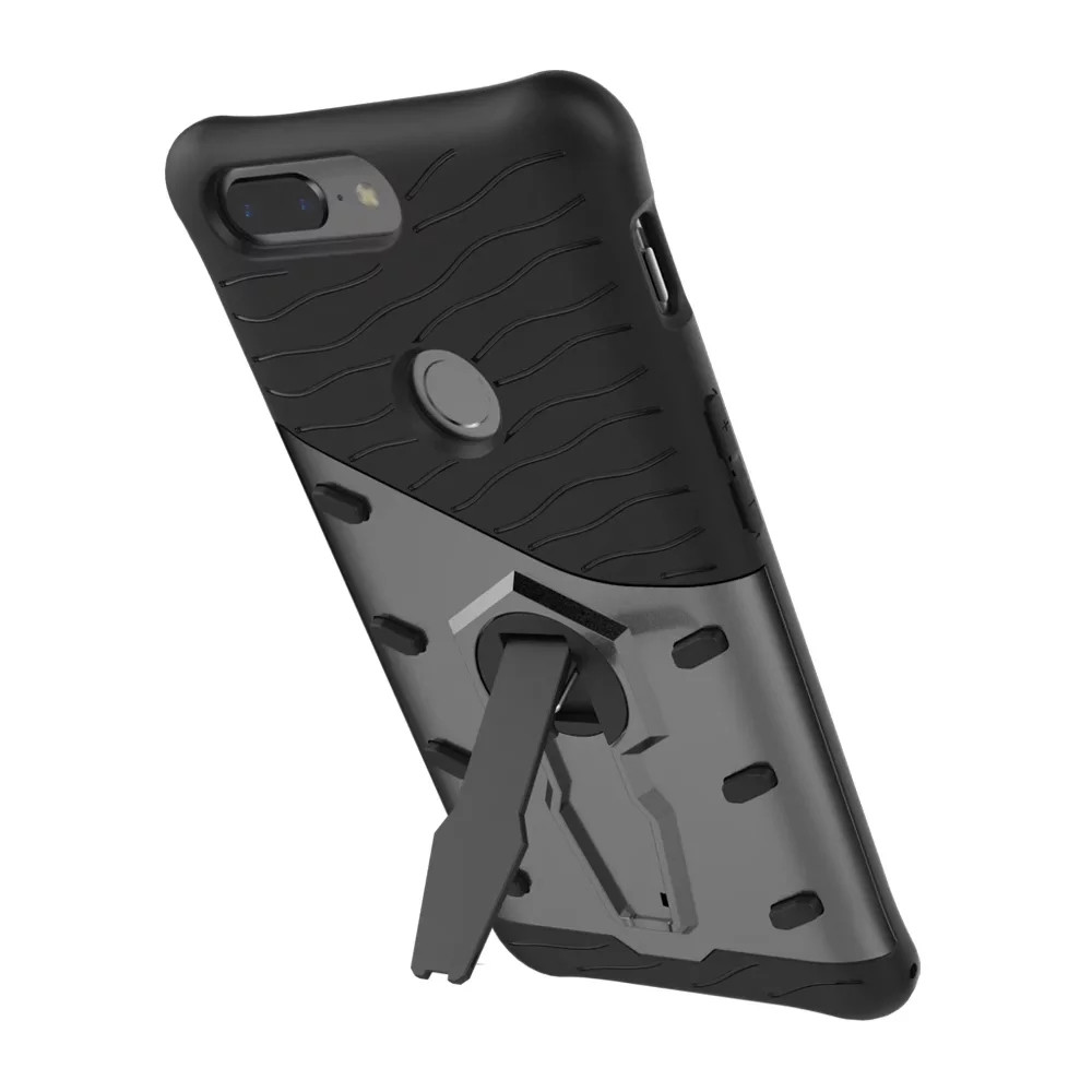 Cover Case for One Plus 5T Creative Personality Following Bracket Of Armor Protection Dual Function From Shell