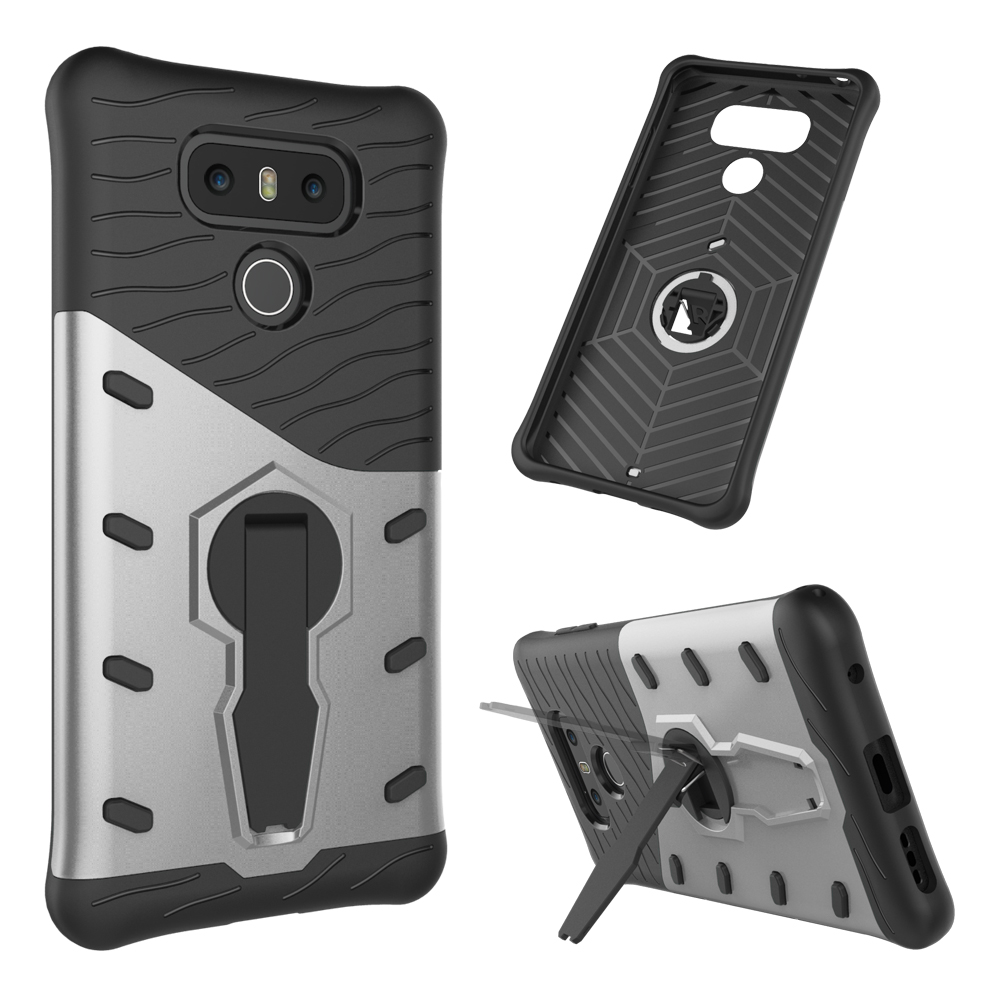 Case for LG G6 Mobile Phone Shell Armor Back Shell Bracket Type Mobile Phone Protection Shell Fangshuai Cool