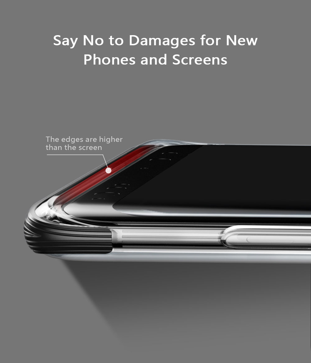 Baseus Armor Case TPU Transparent Anti-slipping Shell for Samsung Galaxy S9 Plus