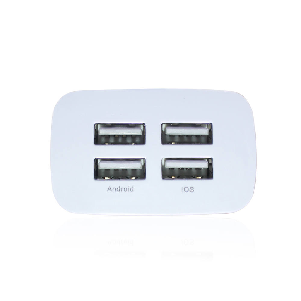 Universal 5V/4A EU Plug 4 USB Ports Wall Power Supply Adapter Charger Universal 5V/4A EU Plug 4 USB Ports Wall Power Supply Adapter Charger