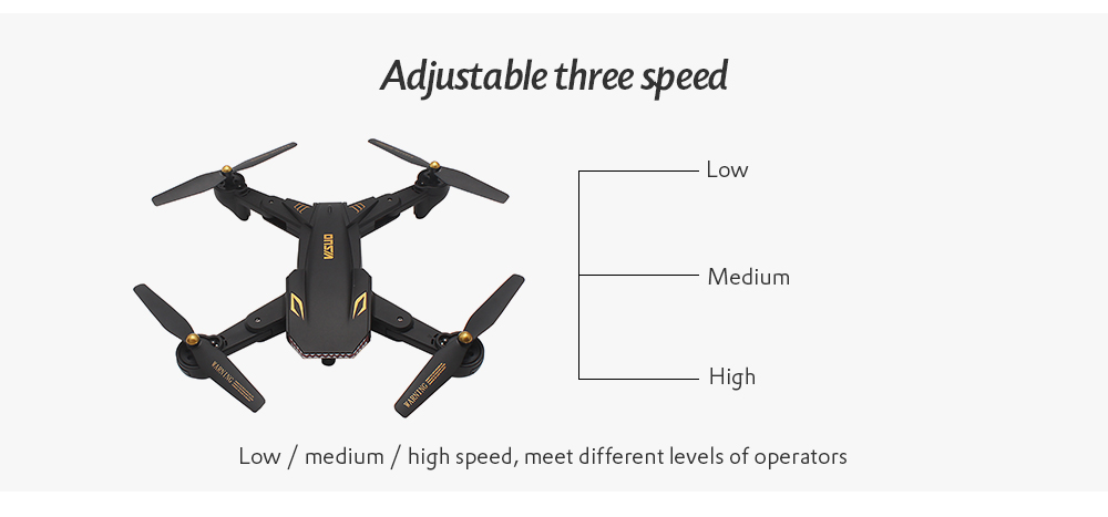 tianqu visuo xs809s wifi fpv camera rc drone quadcopter