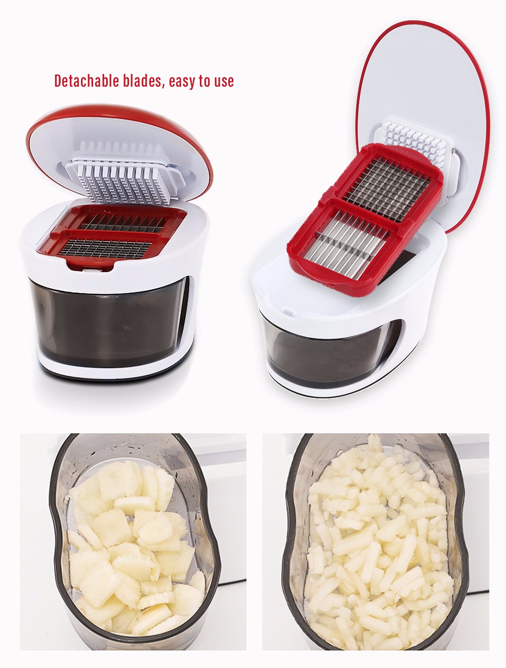 Multi-functional Garlic Presser Ginger Slicer