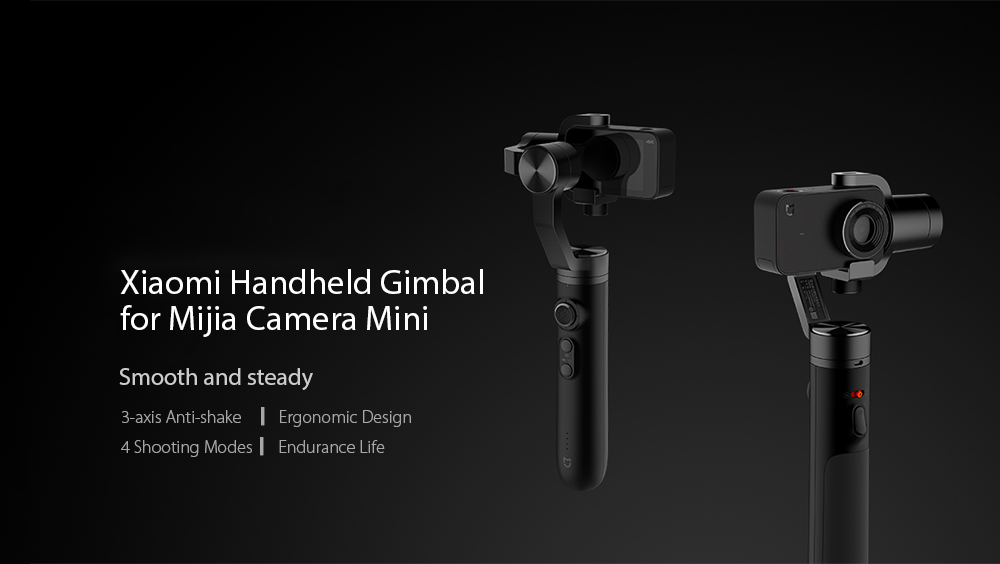 Xiaomi Mi Action Camera Handheld Gimbal for Mijia Mini Sports Camera Xiaomi Mi Action Camera Handheld Gimbal for Mijia Mini Sports Camera