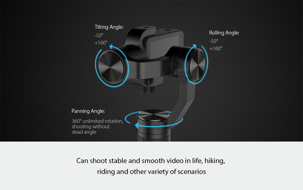 Xiaomi Mi Action Camera Handheld Gimbal for Mijia Mini Sports Camera Xiaomi Mi Action Camera Handheld Gimbal for Mijia Mini Sports Camera
