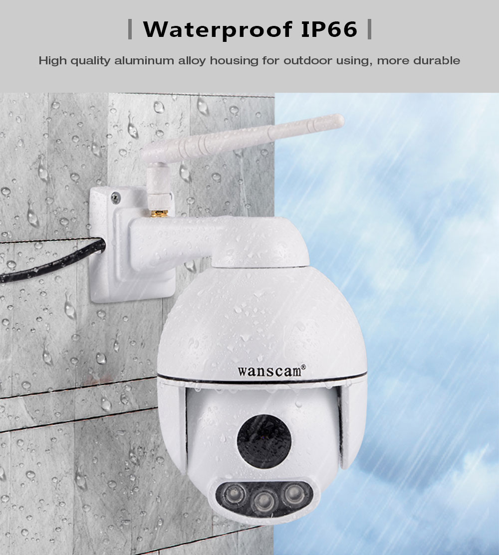 WANSCAM HW0054 1080P 2.0MP WiFi IP Camera Wireless Security Surveillance CCTV ONVIF / P2P / Motion Detection 