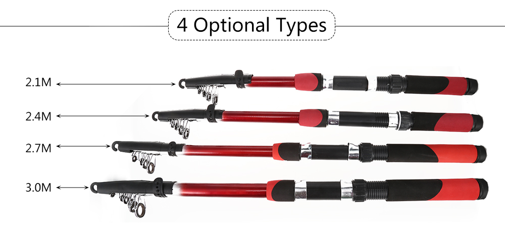 Portable Telescopic Pole Fishing Rod