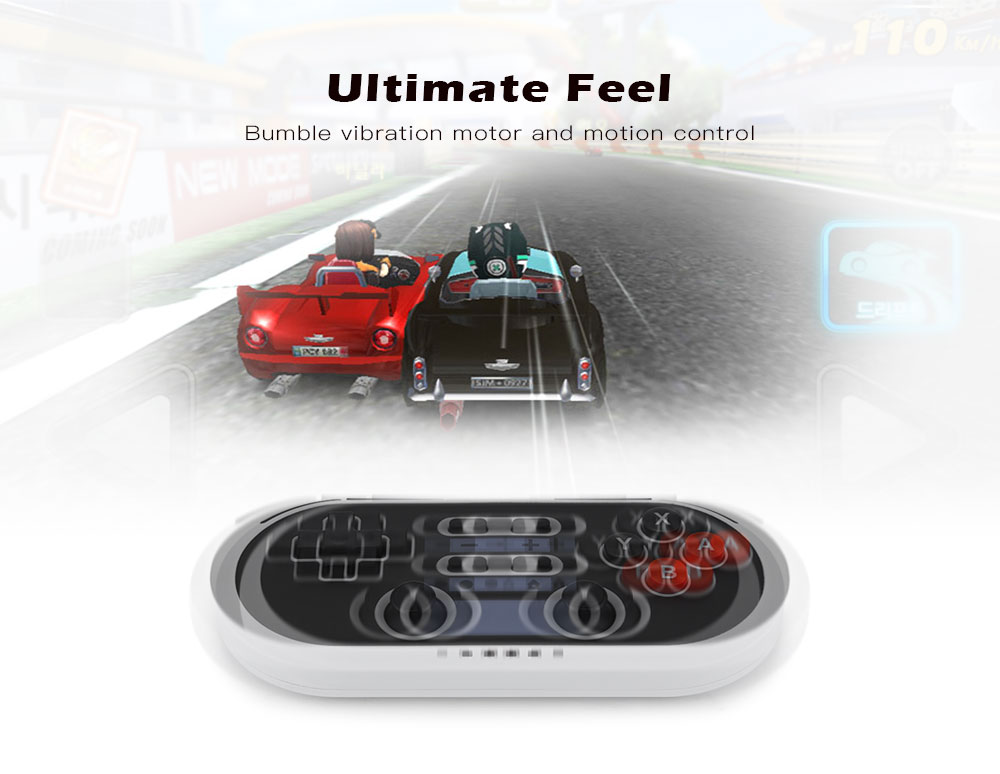 NS02 Classic Game Controller Wireless Mini Pad with Sleep Mode NS02 Classic Game Controller Wireless Mini Pad with Sleep Mode