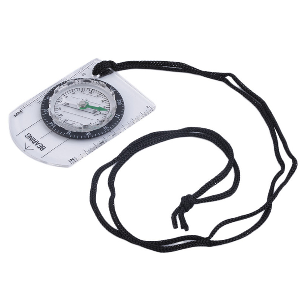 Mini Baseplate Compass Map Scale Ruler for Outdoor Camping Hiking Mini Baseplate Compass Map Scale Ruler for Outdoor Camping Hiking