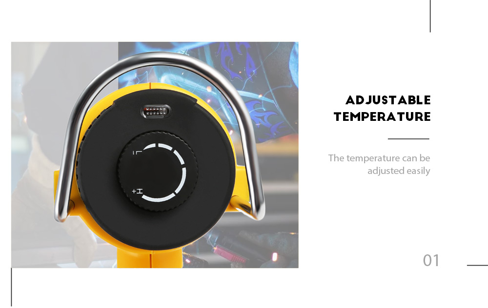 LODESTAR Adjustable Temperature 1800W AC220V Electrical Industrial Handheld Heat Air Gun Shrinking Power Tools LODESTAR Adjustable Temperature 1800W AC220V Electrical Industrial Handheld Heat Air Gun Shrinking Power Tools