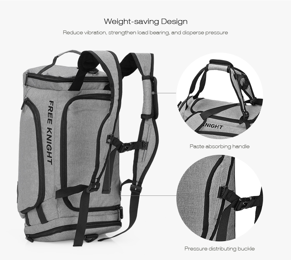 Free Knight FK0601 Large Multifunctional Travel Bag for Business Exercise Free Knight FK0601 Large Multifunctional Travel Bag for Business Exercise