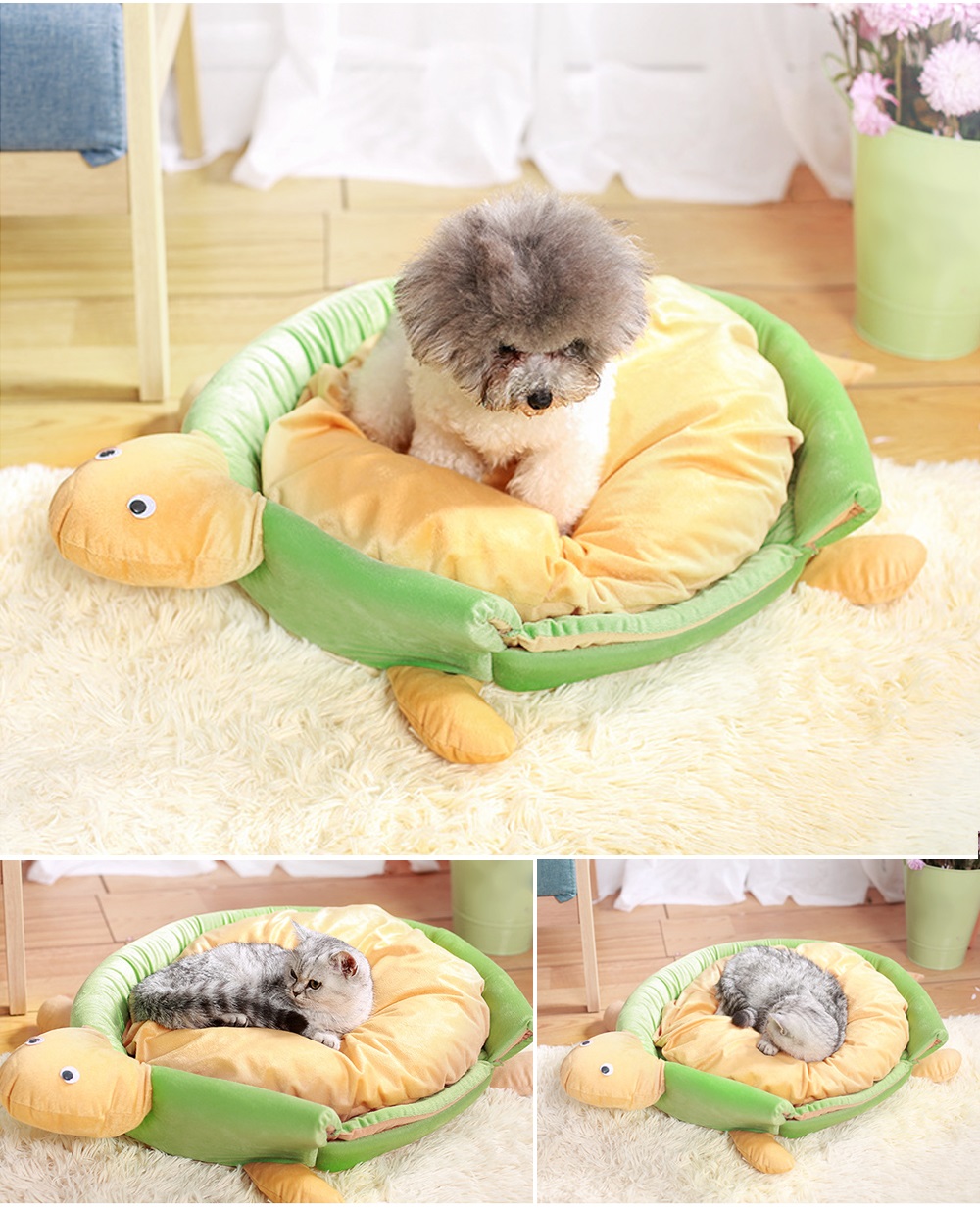 Portable Pet Nest Soft Dog Cat Collapsible House Bed Portable Pet Nest Soft Dog Cat Collapsible House Bed