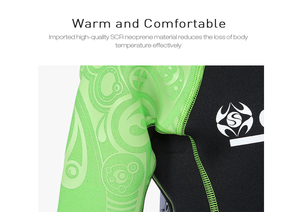 SLINX 1616 2mm Short Sleeve Neoprene Wetsuit Child One-piece Swimsuit SLINX 1616 2mm Short Sleeve Neoprene Wetsuit Child One-piece Swimsuit