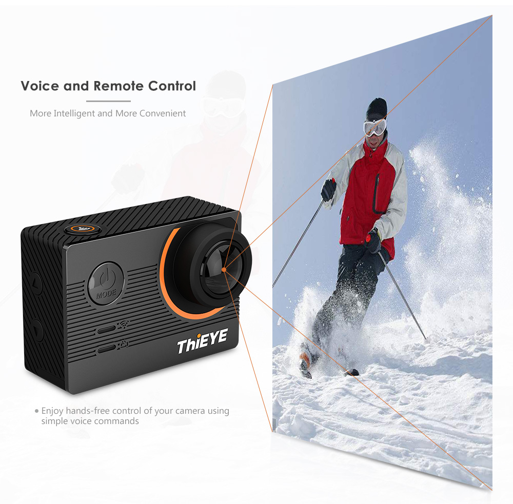 ThiEYE E7 Native 4K WiFi Sports Action Video Camera 14MP HD with 2 inch IPS Screen ThiEYE E7 Native 4K WiFi Sports Action Video Camera 14MP HD with 2 inch IPS Screen