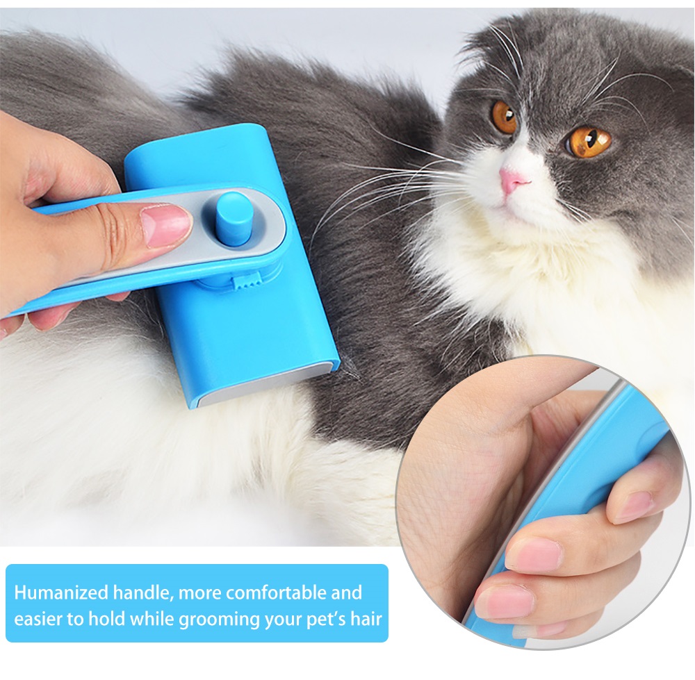 Pet Hair Removal Dog Self Cleaning Comb Brush Pet Hair Removal Dog Self Cleaning Comb Brush