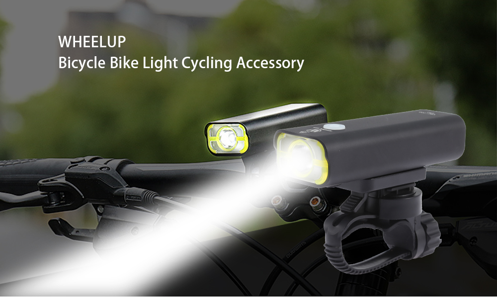 WHEELUP Rechargeable Bicycle Light Mountain Bike Cycling Accessory WHEELUP Rechargeable Bicycle Light Mountain Bike Cycling Accessory