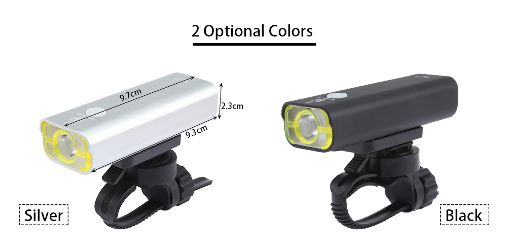 WHEELUP Rechargeable Bicycle Light Mountain Bike Cycling Accessory WHEELUP Rechargeable Bicycle Light Mountain Bike Cycling Accessory