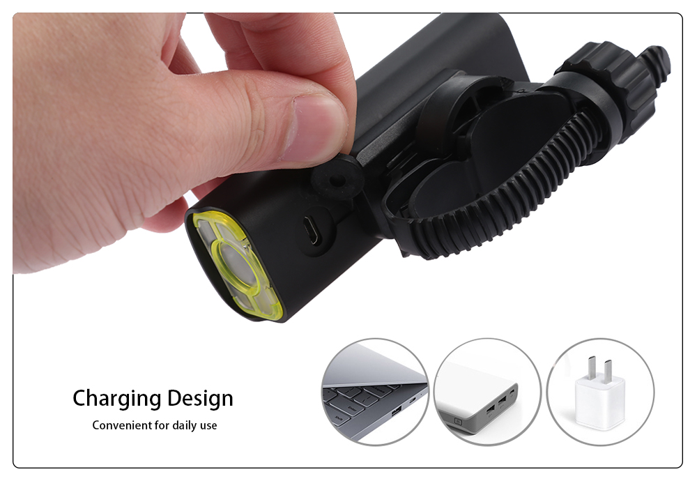 WHEELUP Rechargeable Bicycle Light Mountain Bike Cycling Accessory WHEELUP Rechargeable Bicycle Light Mountain Bike Cycling Accessory