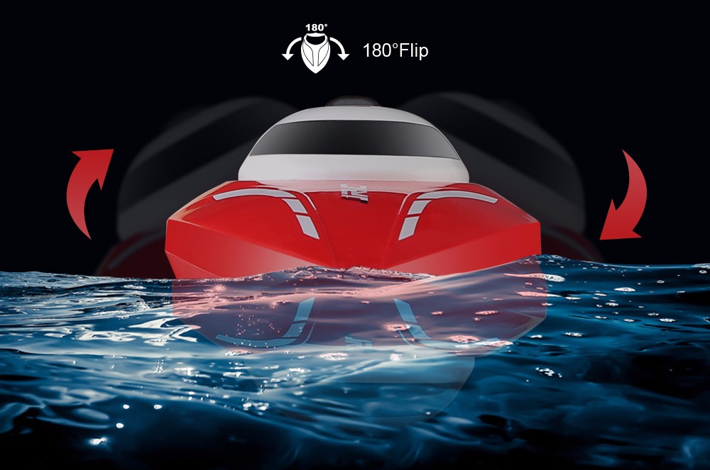 JJRC S1 Waterproof Turnover Reset Water Cooling High Speed 25km/h RC Boat
