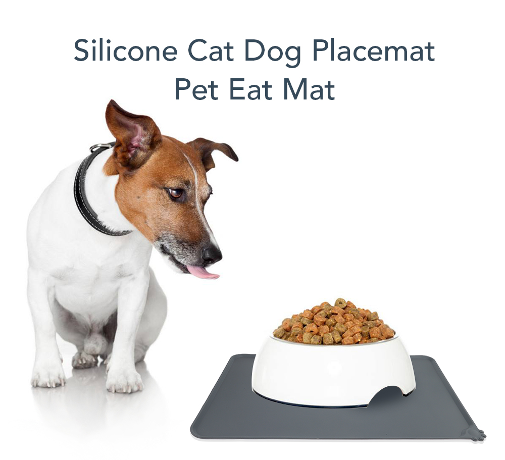 Non-slip Silicone Cat Dog Pet Placemat Non-slip Silicone Cat Dog Pet Placemat