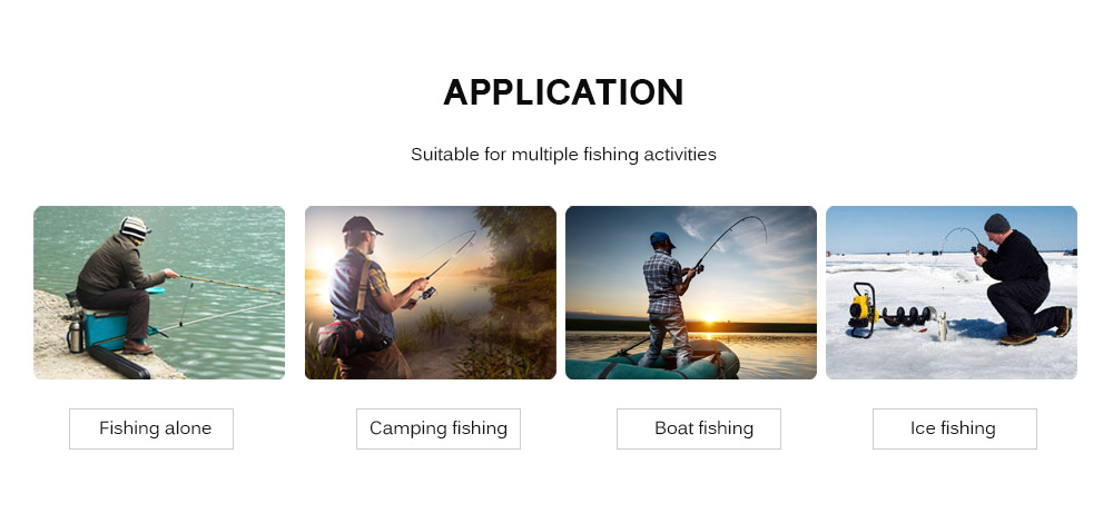 LUCKY FF916 WiFi Intelligent Fish Finder Underwater Sonar with Magnifier