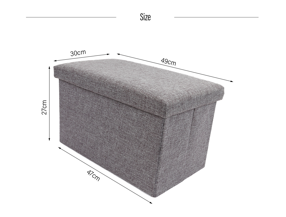 Foldable Storage Stool Clothing Organizer Foldable Storage Stool Clothing Organizer