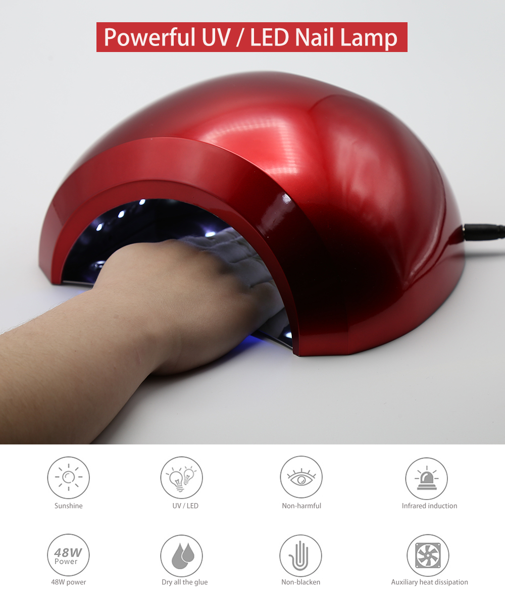 Powerful UV / LED Nail Lamp Dryer Intelligent Induction Manicure Therapy Machine Powerful UV / LED Nail Lamp Dryer Intelligent Induction Manicure Therapy Machine