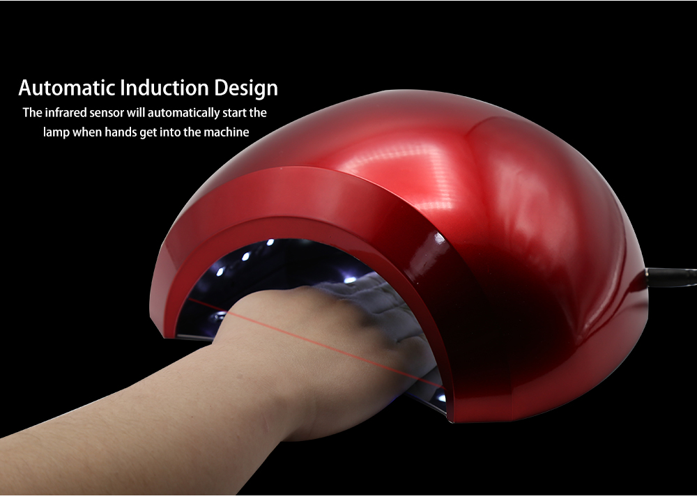 Powerful UV / LED Nail Lamp Dryer Intelligent Induction Manicure Therapy Machine Powerful UV / LED Nail Lamp Dryer Intelligent Induction Manicure Therapy Machine