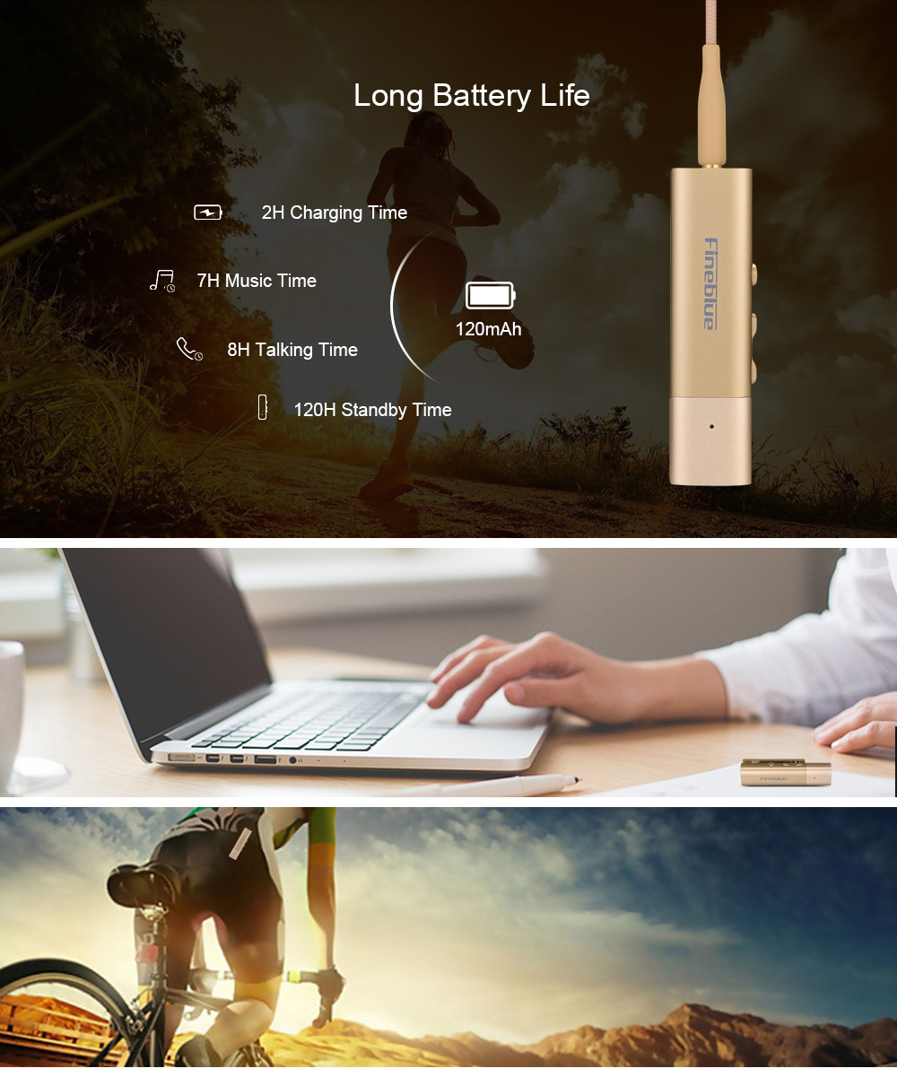 Fineblue MW688A01 Bluetooth Receiver 4.1 In-ear Headset with Clip Design for Sport Business Fineblue MW688A01 Bluetooth Receiver 4.1 In-ear Headset with Clip Design for Sport Business
