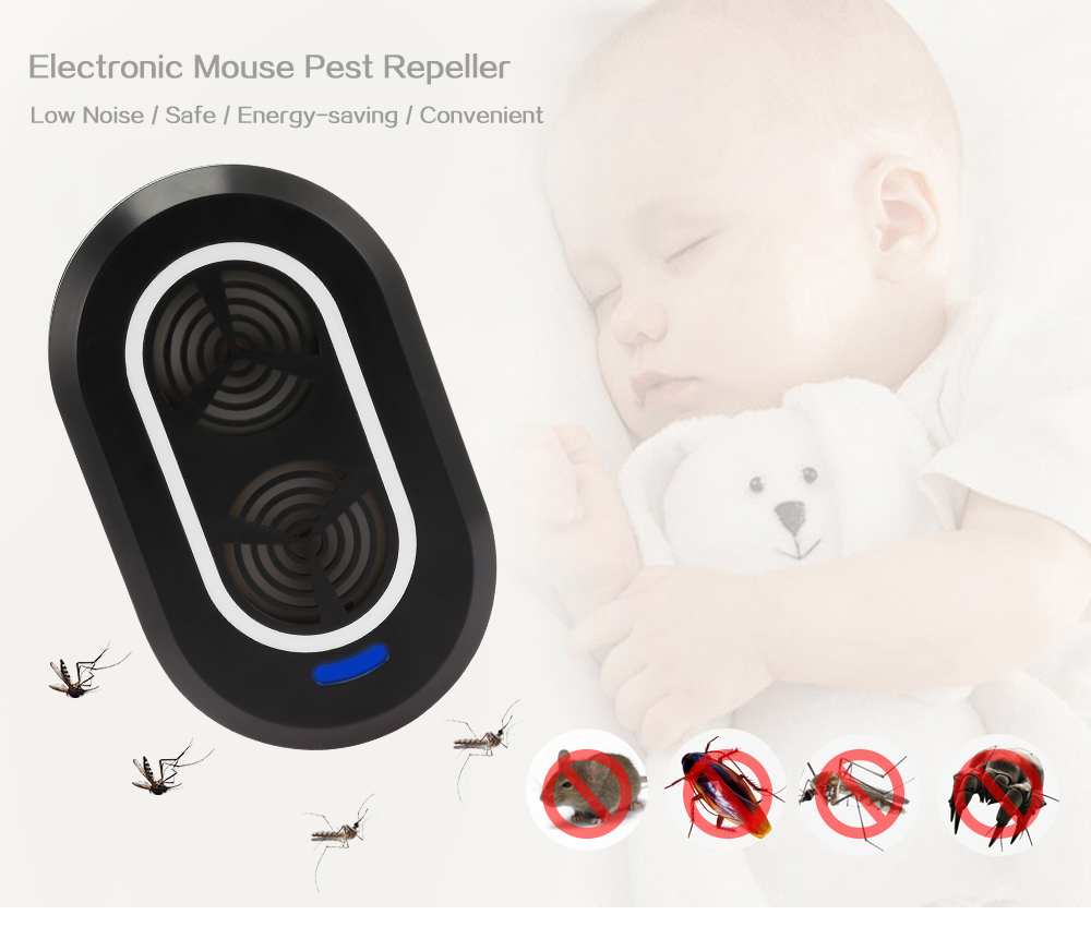 8 Waves Band Integrated Electronic Mouse Expeller Mosquito Pest Repeller 8 Waves Band Integrated Electronic Mouse Expeller Mosquito Pest Repeller
