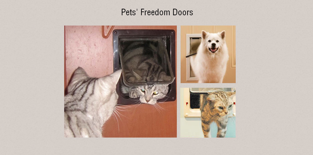 Kimpets Lockable Dog Cat Security Flap Door Kimpets Lockable Dog Cat Security Flap Door