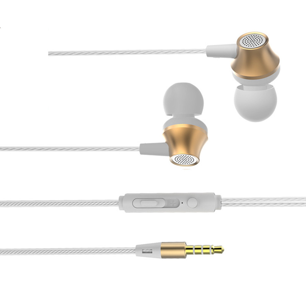 For Xiaomi Wired Earphones Earbuds In Ear Headphones Microphone Bass Stereo