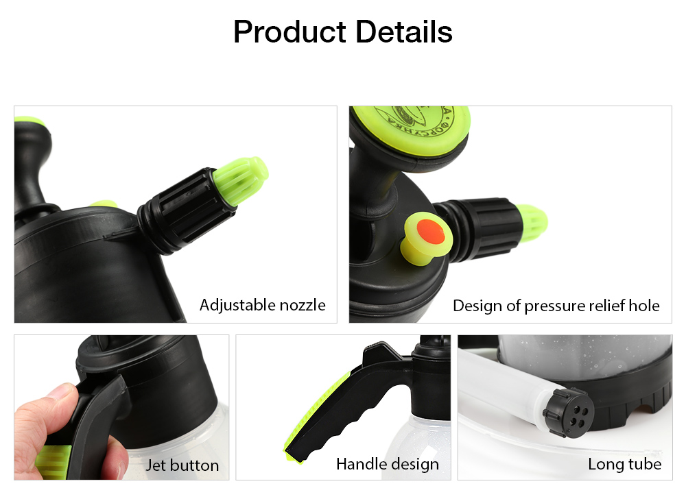 A 2L Watering Sprayer Bottle Gardening Atomizer Tool Water Can A 2L Watering Sprayer Bottle Gardening Atomizer Tool Water Can