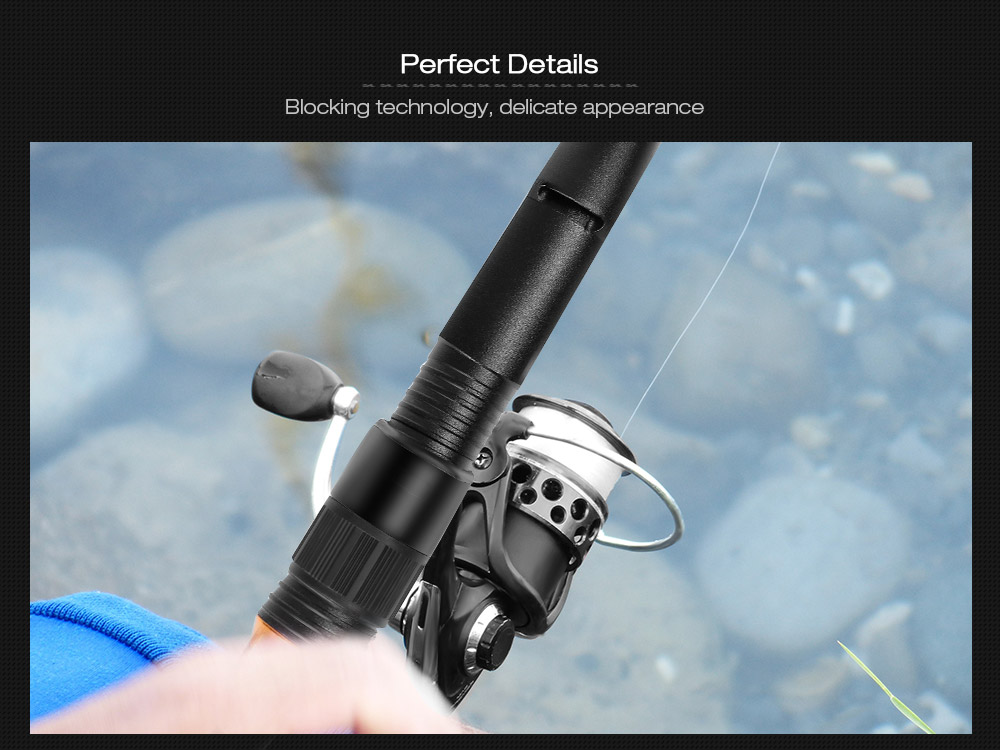 Outlife 27554 High Carbon Fiber Fishing Rod Fish Pole Equipment