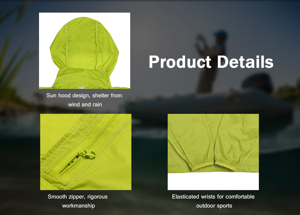 Tectop JL - 3009 Men Breathable Sports Jacket Windproof Light Beach Wear Tectop JL - 3009 Men Breathable Sports Jacket Windproof Light Beach Wear